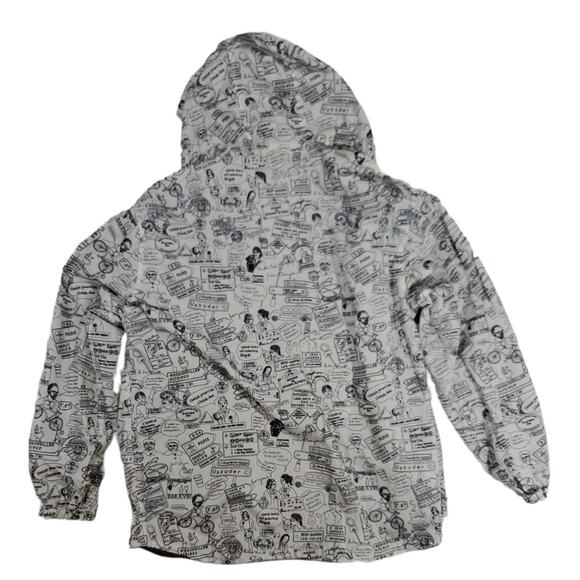 XIAOZ & IMEYI | Reversible Windbreaker Jacket | Size 2XL (fits like a L/XL) - Picture 5 of 7